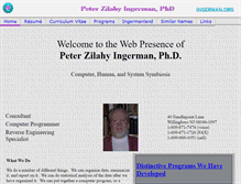 Tablet Screenshot of ingerman.org